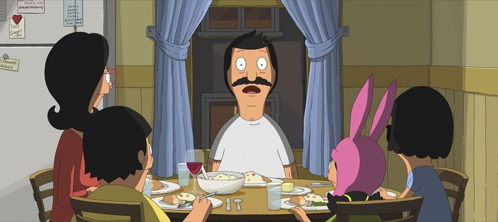 اچ جون بنجامین، دن مینتز، کریستن شال و جان رابرتس در فیلم «فیلم برگرهای باب»(The Bob's Burgers Movie)